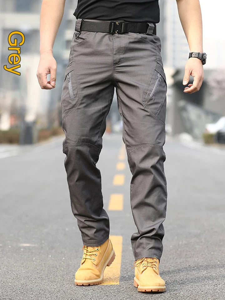 New Nen's Tactical Pants , Multi-pocket Design, Scratch-resistant, Breathable and Comfortable, Outdoor Commuting Lightweight