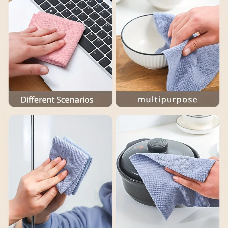 1 Box of SoftTouch Space Microfiber Dishwashing Towels - Super Soft, Lint-Free, Easy to Use, and Gentle on Surfaces for Cleaning