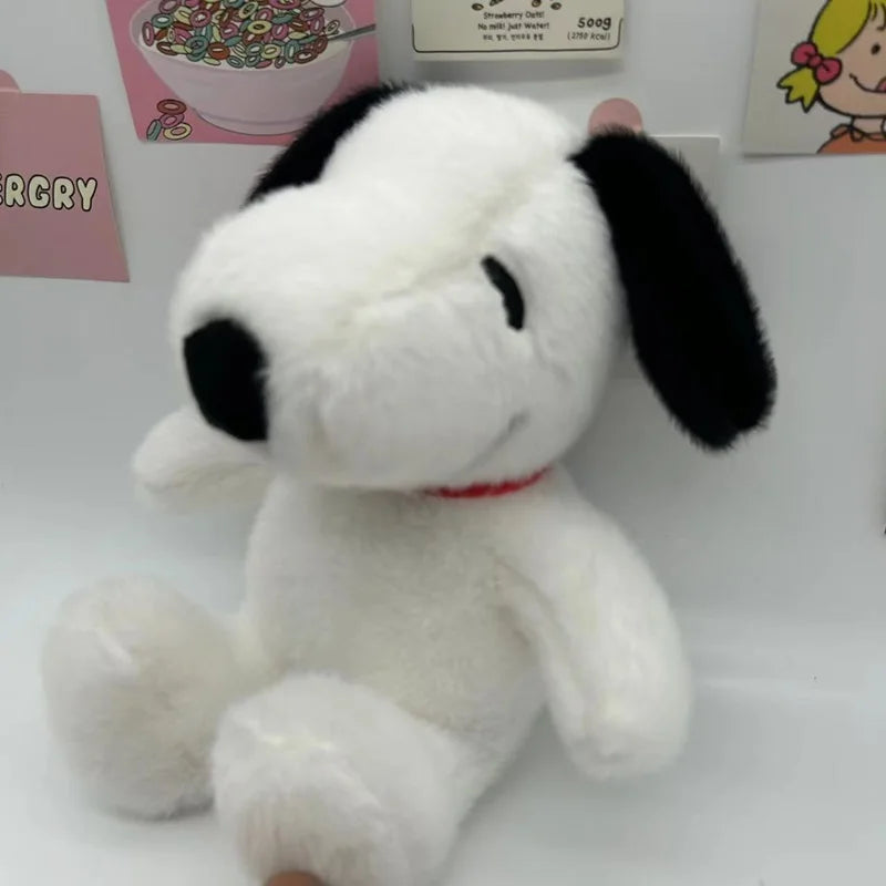 30cm Cartoon Cute Snoopy Plush Toy Pillow Sofa Back Plush Doll Gifts For Children