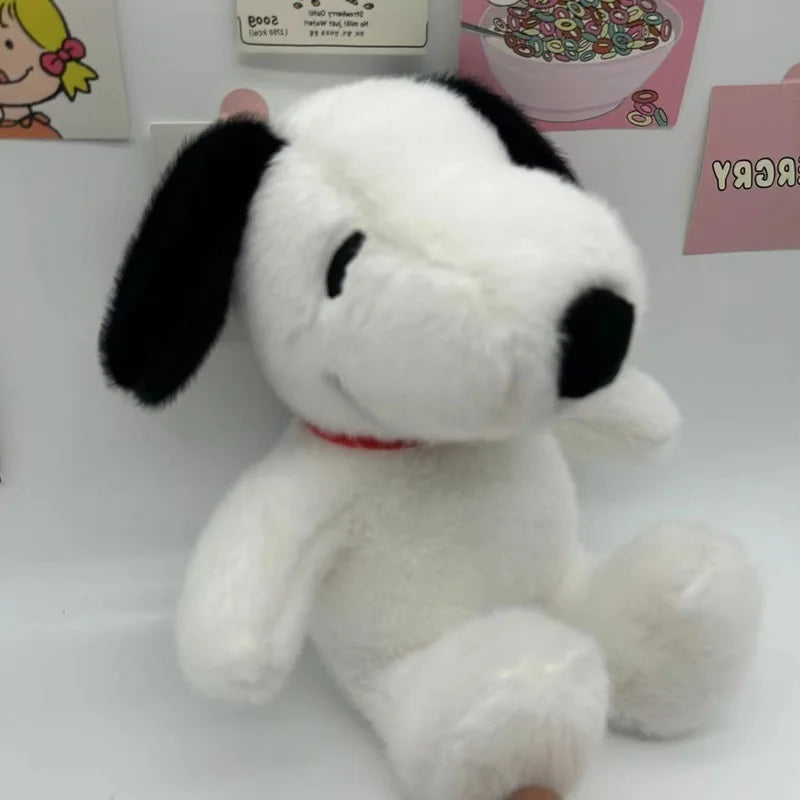 30cm Cartoon Cute Snoopy Plush Toy Pillow Sofa Back Plush Doll Gifts For Children